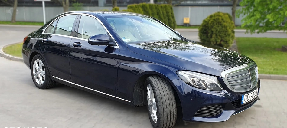 Mercedes-Benz Klasa C cena 102090 przebieg: 176000, rok produkcji 2016 z Gdańsk małe 781